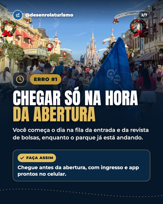 Erro 1: chegar só na hora da abertura. Faça assim: chegue antes da abertura, com ingresso e app prontos no celular