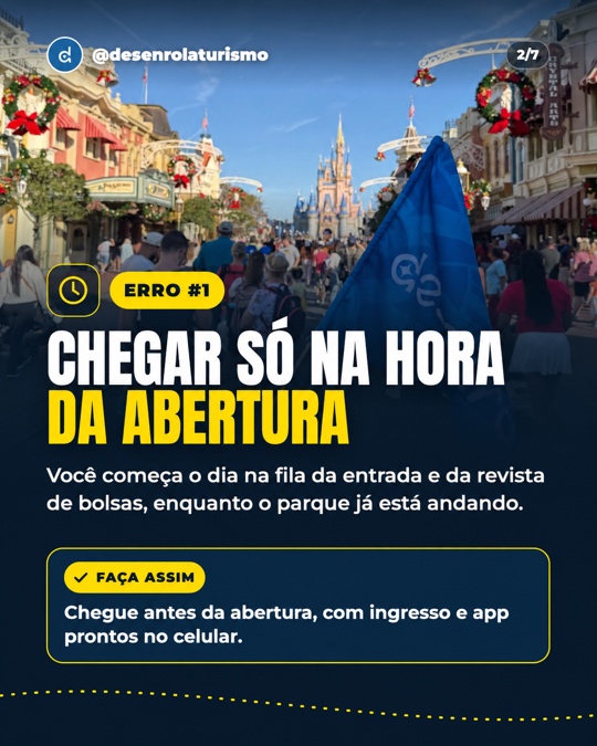 Erro 1: chegar só na hora da abertura. Faça assim: chegue antes da abertura, com ingresso e app prontos no celular