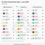 Lista dos apps mais baixados do mês: redes sociais e ChatGPT no topo 
