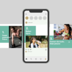 Testes do Instagram contam como quadros individuais em um carrossel